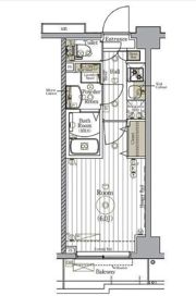 リライア阪東橋SOUTHの間取り画像