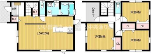 リュミエール多度津の間取り画像