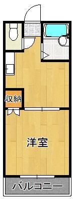 オアシス葛原の間取り画像