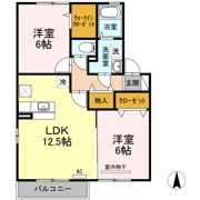 ビーンズヒル B棟の間取り画像