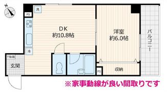 フレール西船橋の間取り画像