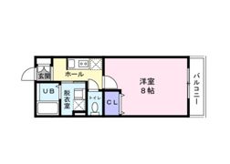 apartamentoアリビオの間取り画像