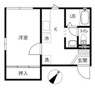 スターハイツの間取り画像