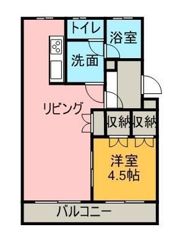 メゾン二子の間取り画像