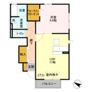 センシアの間取り画像