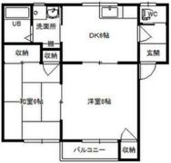 メゾンピーチミラNo.2の間取り画像