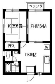 プチコーポの間取り画像