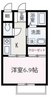 ハウスプラチナの間取り画像