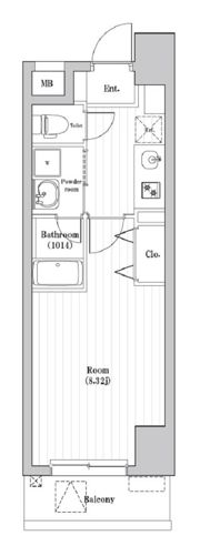 アーバンパーク三ノ輪Ⅱの間取り画像