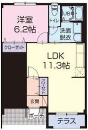 アルカサル華の間取り画像