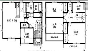 安芸中野駅前戸建の間取り画像