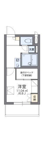 レオパレスMOANAの間取り画像