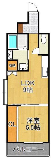 WESTSIDEの間取り画像