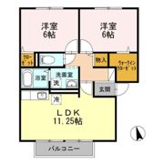 バームクーヘン B棟の間取り画像