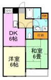 ラポールヤマミツの間取り画像
