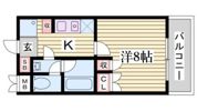 アクシス板宿の間取り画像