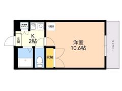 NEST糸島 Aの間取り画像