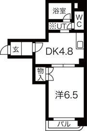 ルプソアール東山の間取り画像