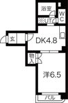 ルプソアール東山の間取り画像