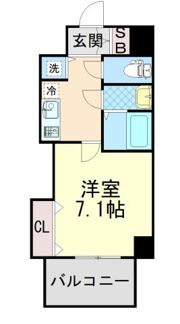 Luxe芦屋南の間取り画像