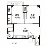 レジデンス西山の間取り画像