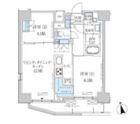 パークアクシス東上野の間取り画像
