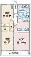 レージュ竜泉の間取り画像
