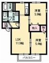 ディアス昭和Ⅱの間取り画像