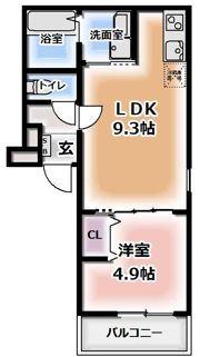 フジパレス向島町Ⅱ番館の間取り画像