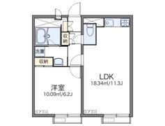 レオパレススペーシア 東池袋の間取り画像