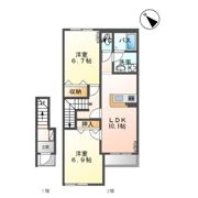 コンフォート’12の間取り画像