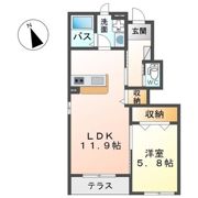 サニーヴィラの間取り画像