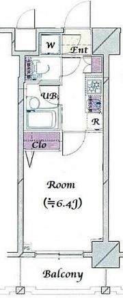 パレステュディオ目白の間取り画像
