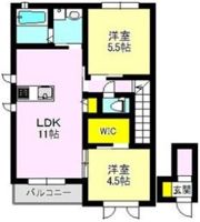 トワベール C棟の間取り画像