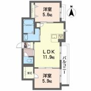 グランドベレオ田宮の間取り画像