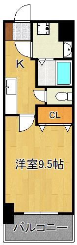 MDIプロスディブロ黒崎駅前の間取り画像