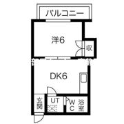 ポシェット東鷹の間取り画像