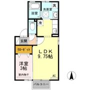 ウィルモア上飯野 Aの間取り画像