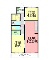 カインド不二№2の間取り画像