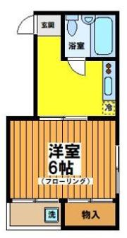 オーキッドフラッツの間取り画像