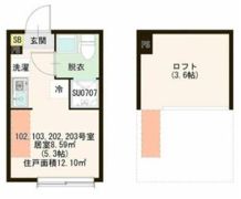 ハーモニーテラス・エーデルシュタイン上板橋の間取り画像