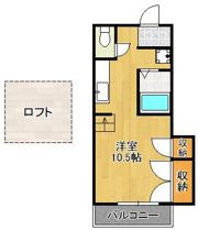 オアシス上津役の間取り画像