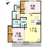 ラクス ナカヤⅡの間取り画像