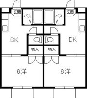 カナディアンおみかどA棟の間取り画像