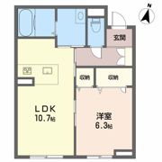 アルフラット河内町の間取り画像