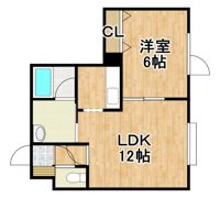 パティオDの間取り画像