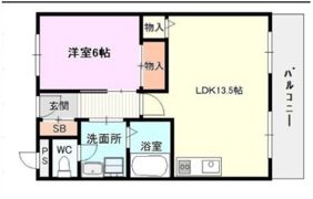 PALMIZIO大正の間取り画像