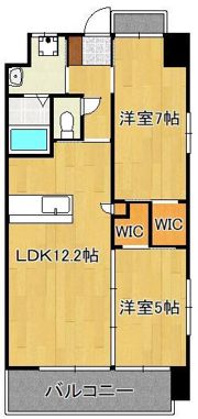 ウィングス里中の間取り画像