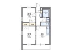 レオパレスIZUMI Ⅰの間取り画像