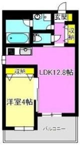 ラシーム高崎の間取り画像